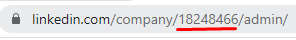 Linkedin - Company Page ID